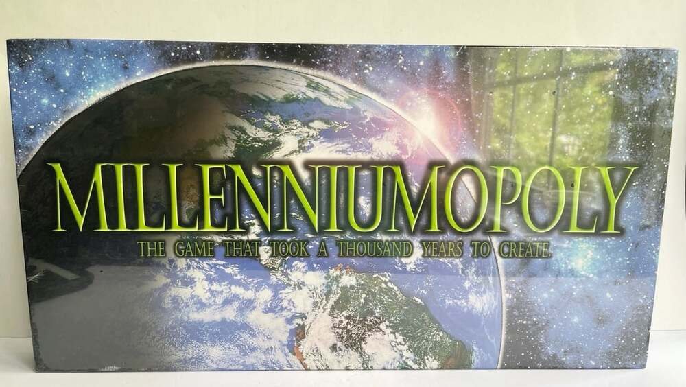 Late for the Sky Millenniumopoly Board Game New Sealed